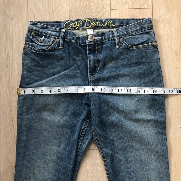 GAP Denim Y2K Straight Leg Blue Jeans Kids Size 12 Plus - Picture 5 of 14